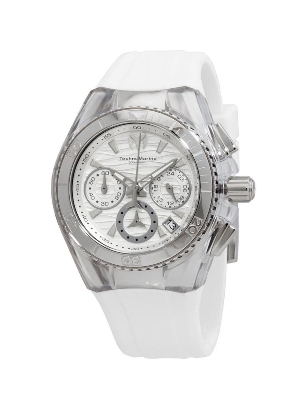 NWT Technomarine Cruise Chronograph Quartz Silver Dial Ladies Watch
